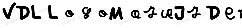VDL LogoMaruJr Demi字体转换